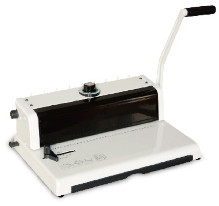 Біндер на металеву пружину YIBO T588 квадратні отвори (000014602)